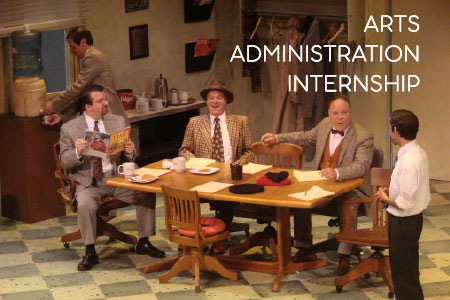 Arts Administration Internship: actors in a PacRep production