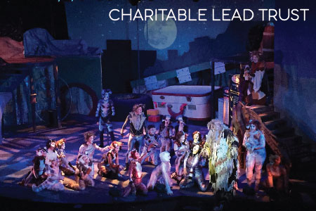 A scene from PacRep's 2015 production of CATS at the Golden Bough