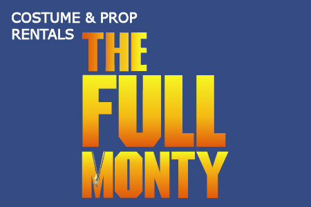 The Full Monty costume and prop rentals logo