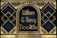 William & Nancy Doolittle, Prohibition at the Playhouse 2026 sponsor