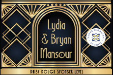 Lydia & Bryan Mansour, Prohibition at the Playhouse 2026 sponsor